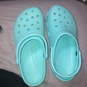 ice blue crocs